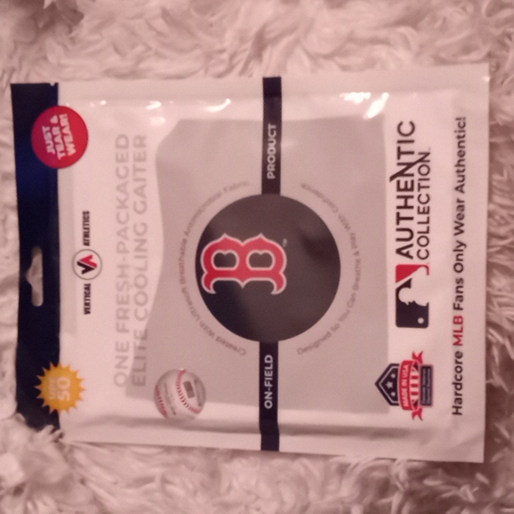 VERTICAL ATHLETICS ELITE COOLING GAITER BOSTON RED SOX BRAND NEW